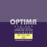 Optima Hawaii Gitarrer-strängar Lap Steel - set (1907)