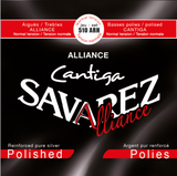 Savarez strängar för klassisk gitarr Alliance Cantiga - E6w polerad (516RH5)