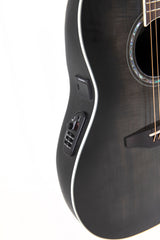 Ovation E-akustisk Gitarrer Celebrity Standard Plus Mid Cutaway - Transparent Blackburst Flame (CS24P-TBBY-G)