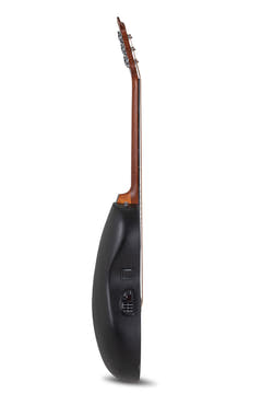 Ovation E-akustisk Gitarrer Celebrity Elite Mid Cutaway - Omvänd röd burst (CE44-RRB-G)