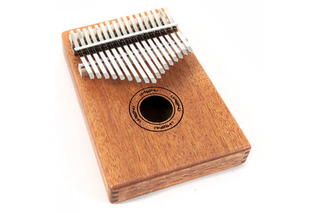 GEWA kalimba PG-KL-M med 17 tangenter i mahogny
