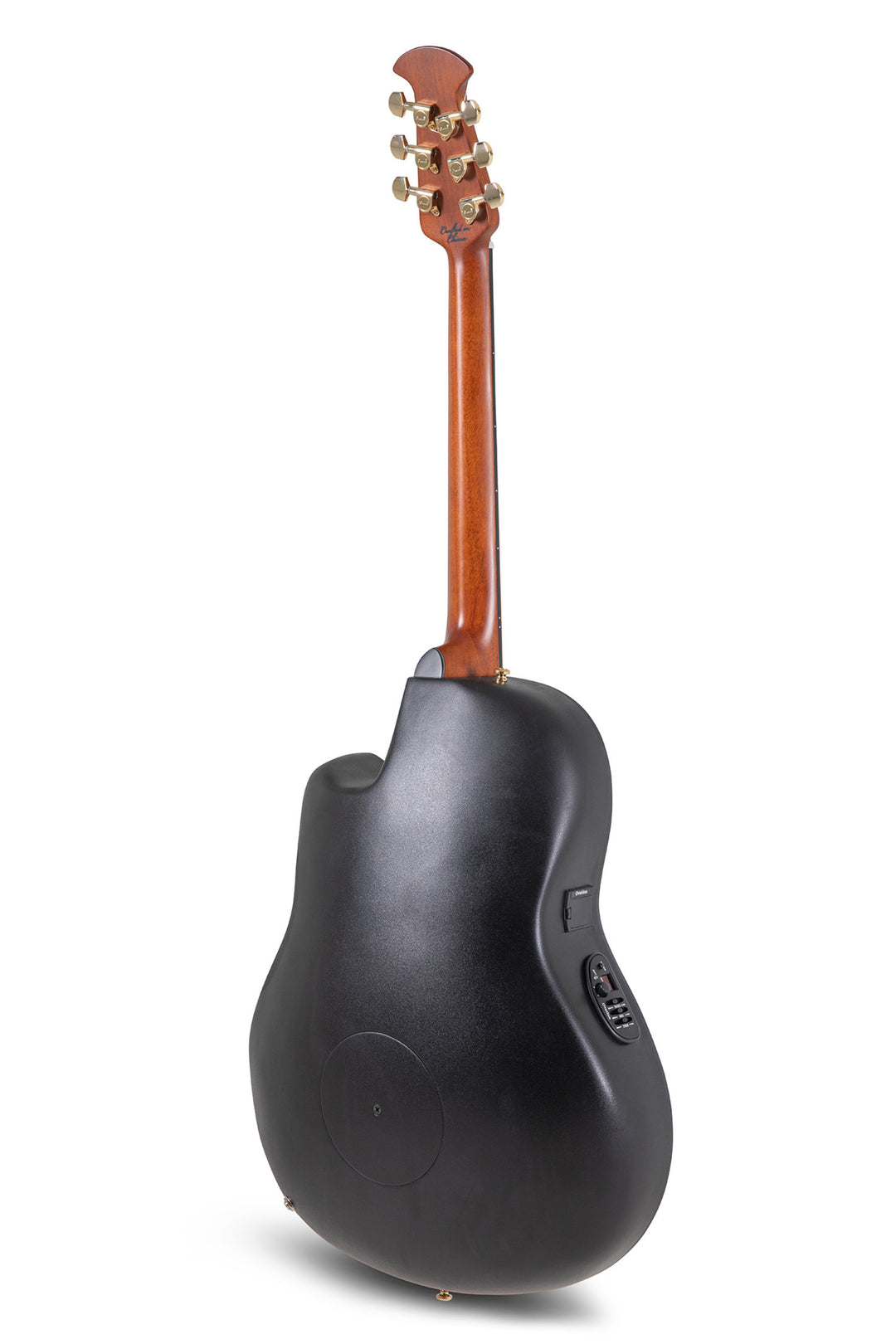 Ovation elakustisk Gitarrer Celebrity Elite Plus Mid Cutaway - Natur spaltad lönn (CE44P-SM-G)