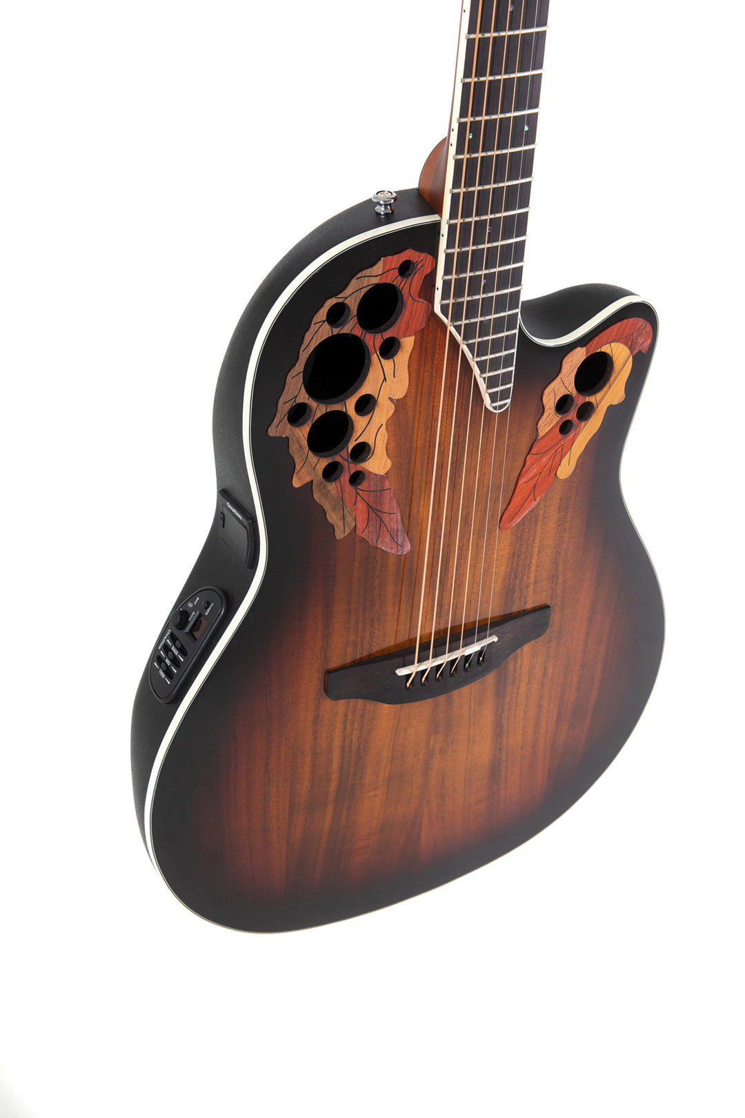 Ovation E-Acoustic Gitarrer Celebrity Elite Plus Super Shallow - Koa Burst (CE48P-KOAB-G)