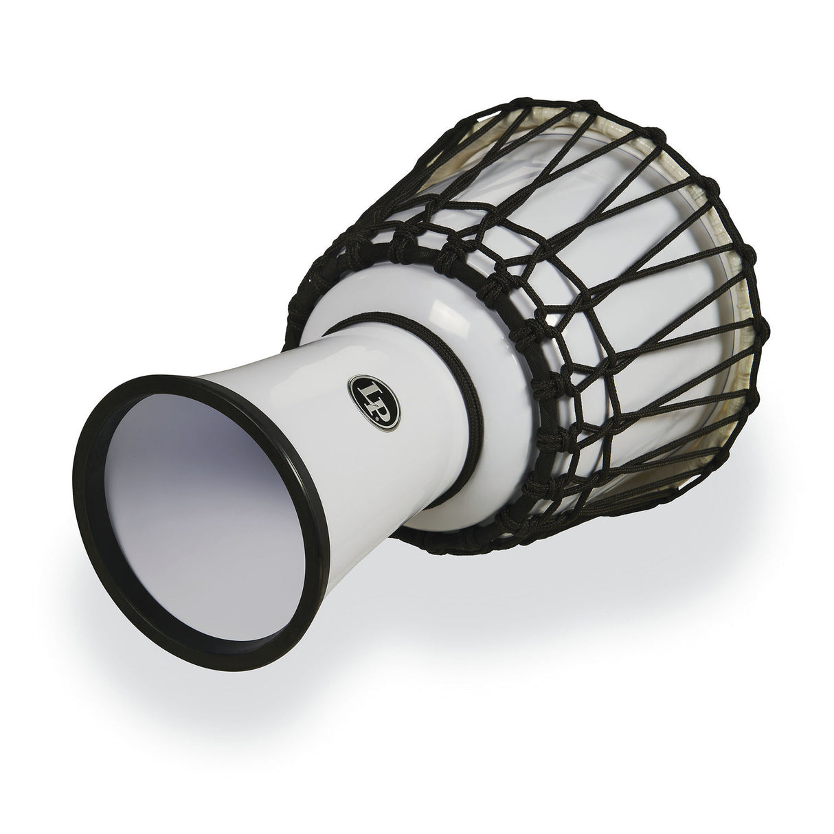 Latin Percussion Djembe World 7-inch repstämd Circle - Vit (LP1607WH)