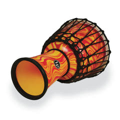 Latin Percussion Djembe - Orange Marble (LP1607OM)