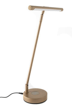 GEWA pianolampa PL-78 - guld matt