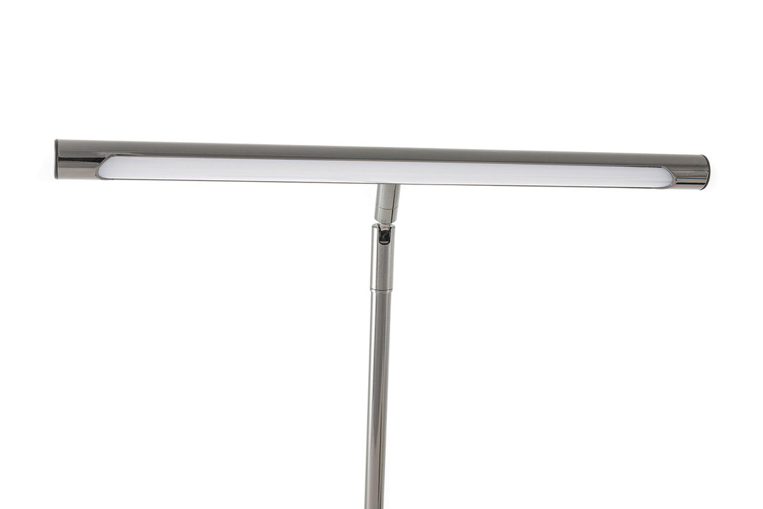 GEWA pianolampa PL-78 - svart krom, blank