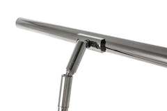 GEWA pianolampa PL-78 - svart krom, blank