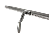 GEWA pianolampa PL-78 - svart krom, blank