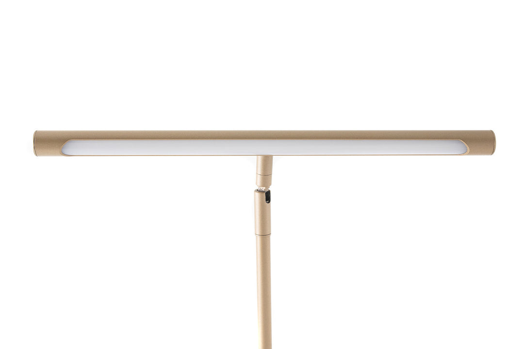 GEWA pianolampa PL-78 - guld matt