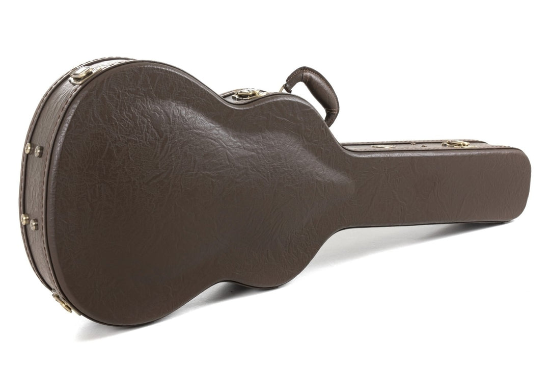 GEWA case med välvt lock Prestige brun - klassiskt gitarrcase för Gitarrer