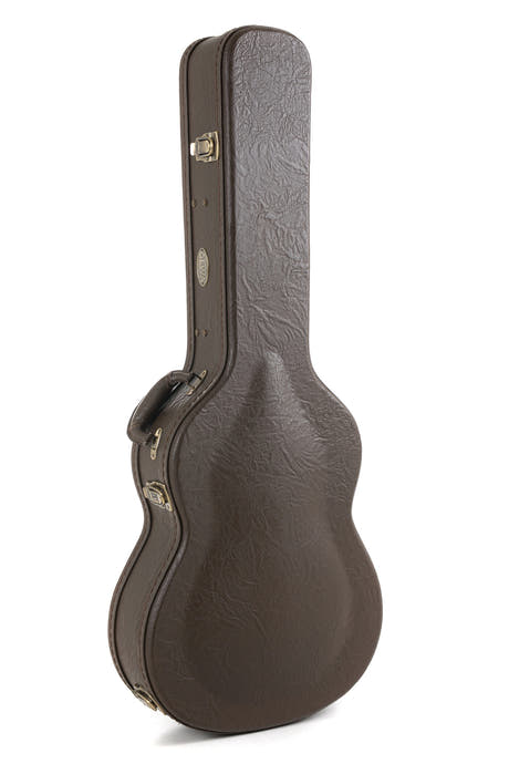 GEWA case med välvt lock Prestige brun - klassiskt gitarrcase för Gitarrer