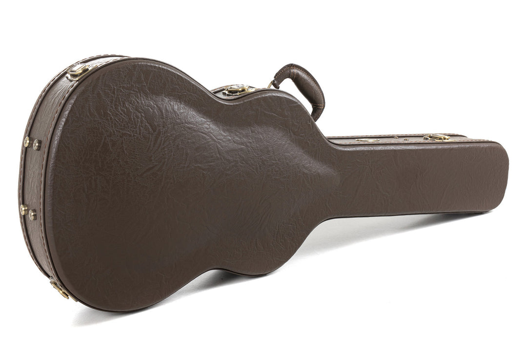 GEWA case med välvt lock Prestige brun - klassiskt gitarrcase för Gitarrer