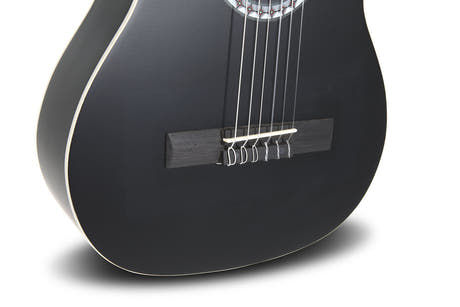VGS Basic klassisk gitarr 1/2, svart