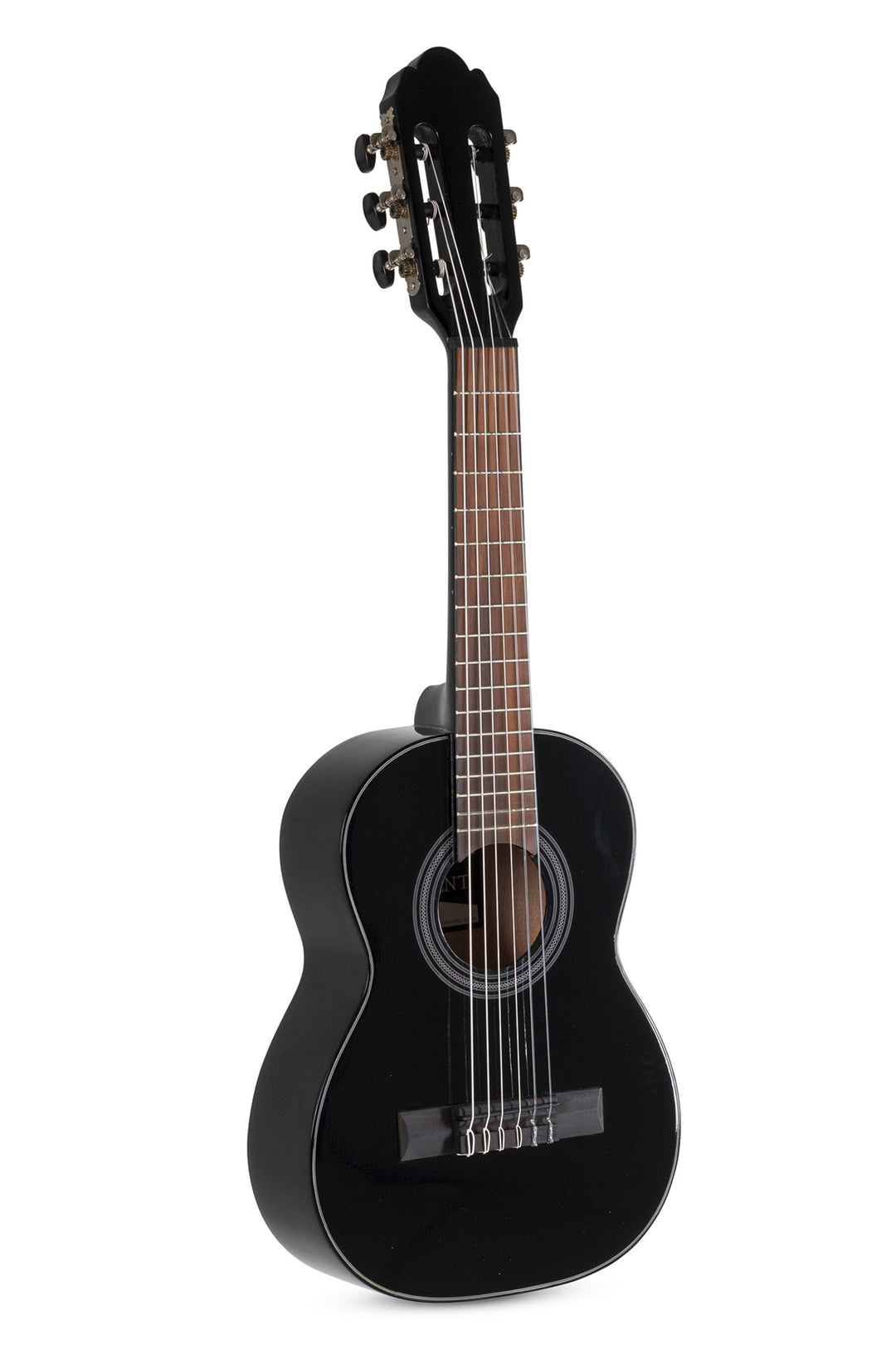 GEWA klassisk gitarr Student svart - 1/4-storlek svart
