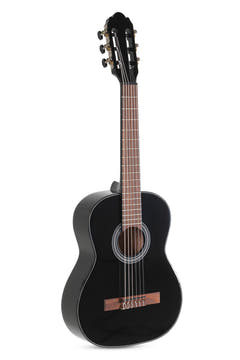 GEWA klassisk gitarr Student svart - 1/2-storlek svart