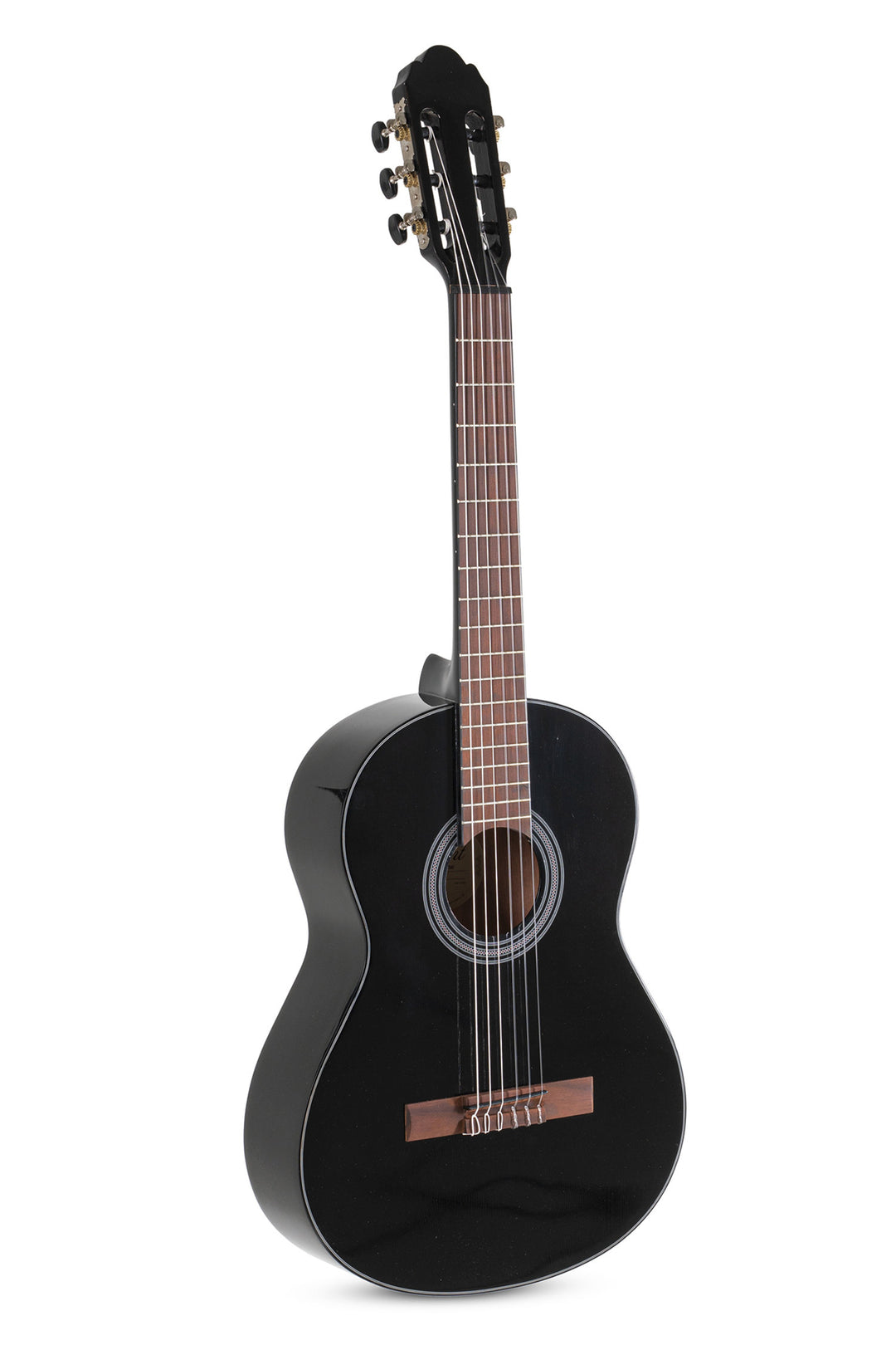 GEWA klassisk gitarr Student svart - 3/4-storlek svart