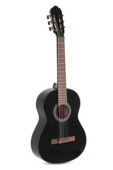 GEWA klassisk gitarr Student svart - 3/4-storlek svart