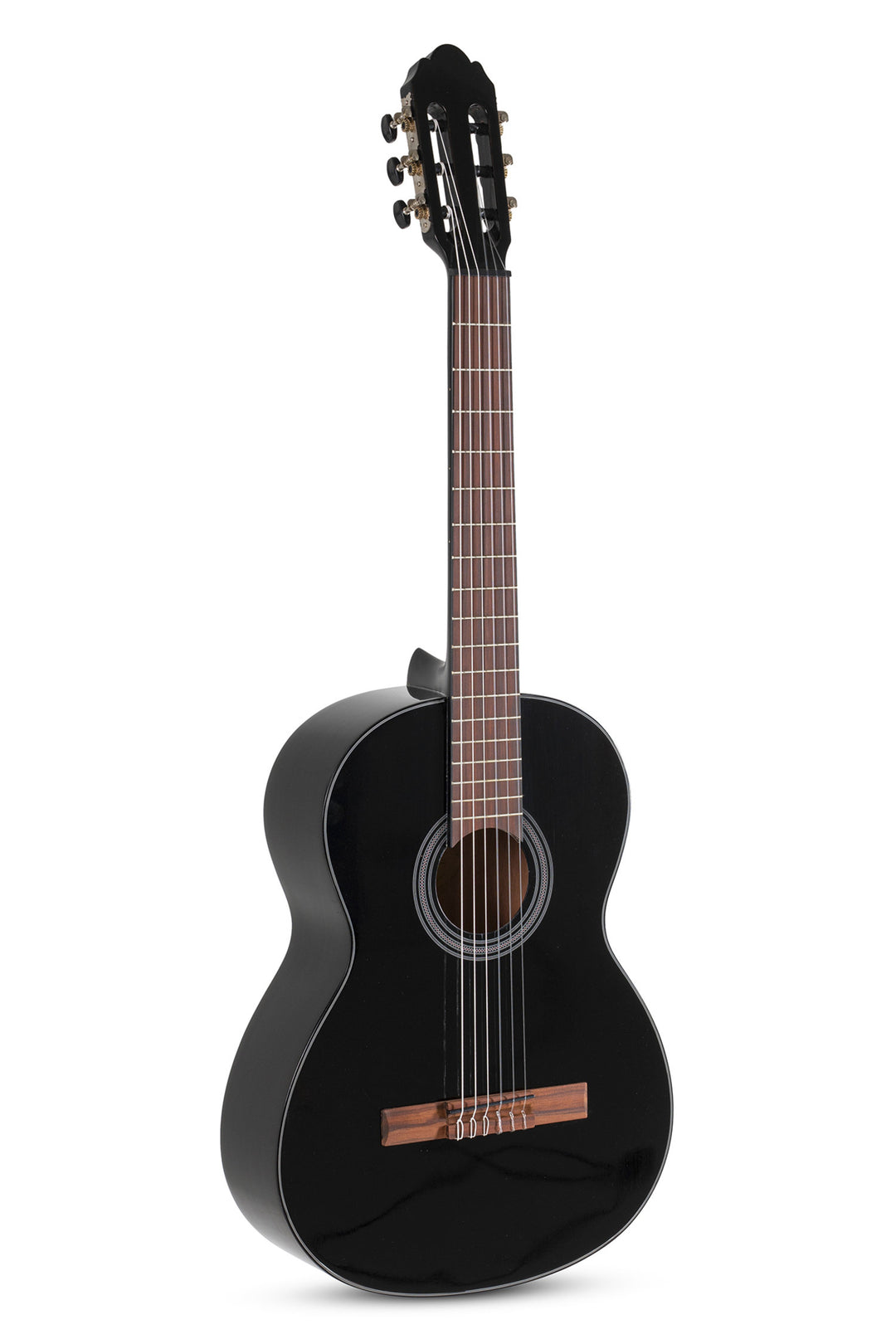 GEWA klassisk gitarr Student svart - 4/4-storlek svart