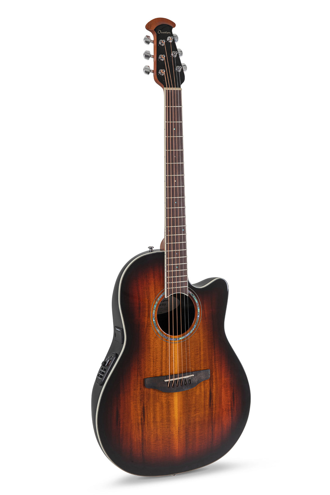 Ovation E-akustisk Gitarrer Celebrity Standard Plus supergrund - Koa Burst (CS28P-KOAB-G)