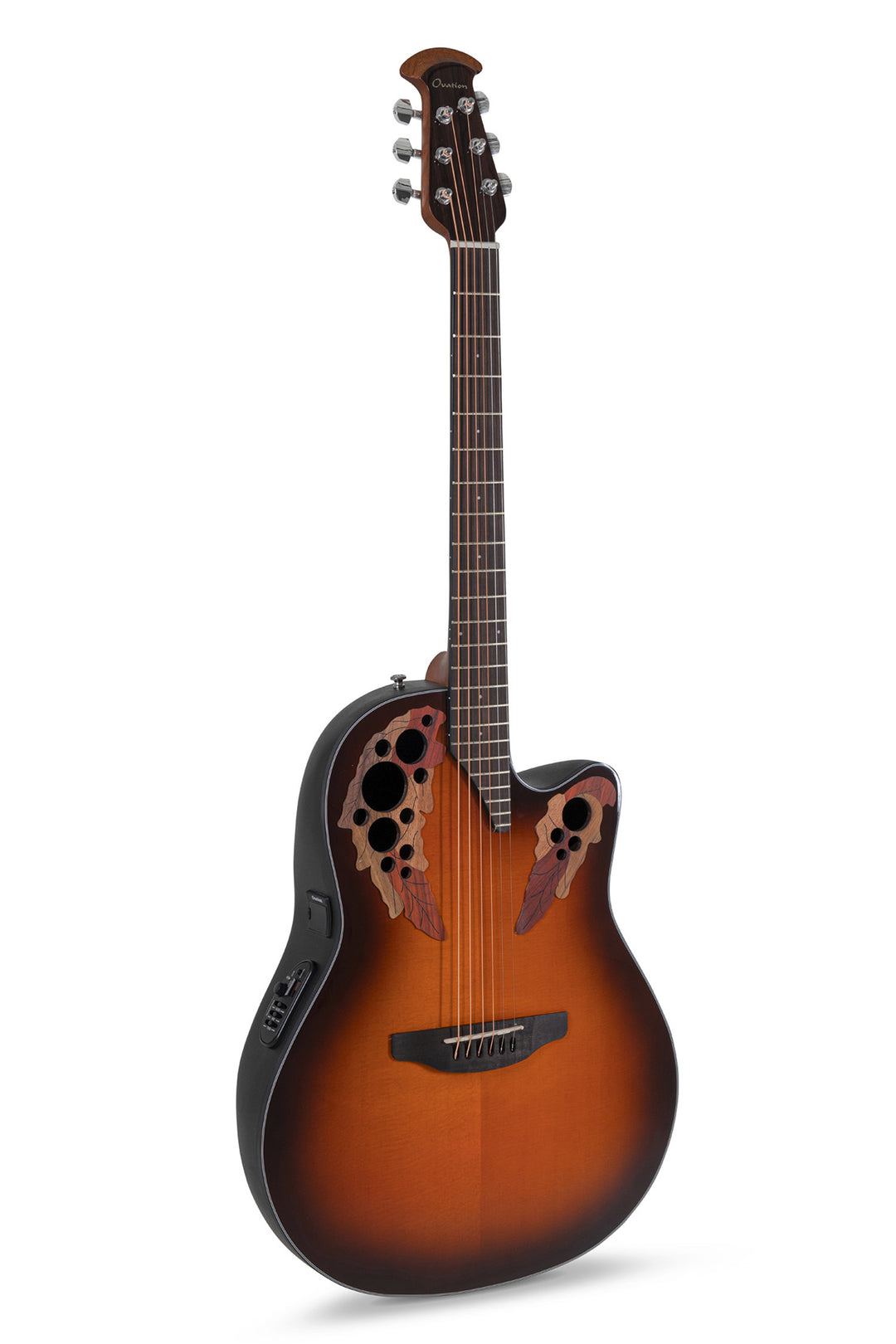 Ovation E-akustisk Gitarrer Celebrity Elite Mid Cutaway - Sunburst (CE44-1-G)