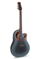 Ovation E-akustisk Gitarrer Celebrity Elite Mid Cutaway - Omvänd blå burst (CE44-RBB-G)