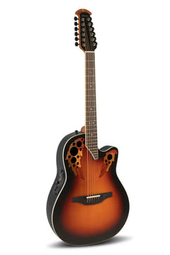 Ovation E-akustisk Gitarrer Standard Elite Deep Contour Cutaway 12-strängad - New England Burst (2758AX-NEB-G)