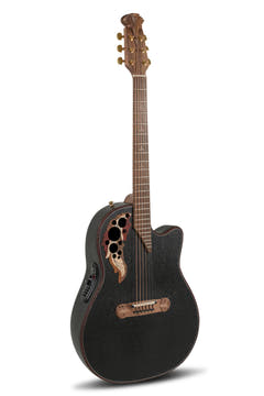 Adamas E-akustiska Gitarrer 2087GT Deep Contour Cutaway - svart (2087GT-5-G)