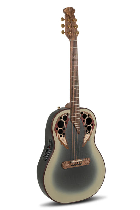 Adamas E-akustiska Gitarrer 1687GT Deep Non-Cutaway - omvänd beige burst (1687GT-7-G)