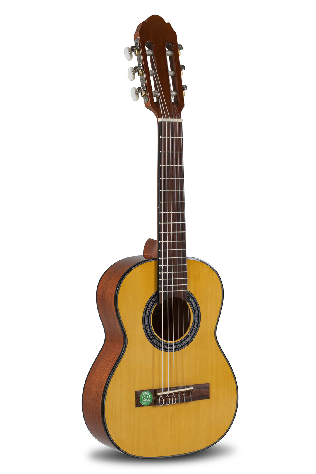 GEWA klassisk gitarr Student massivt lock - 1/4 Natur