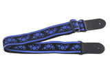 Ovation Signature gitarrrem i nylon, Multi-Soundhole, Regal Blue/Black