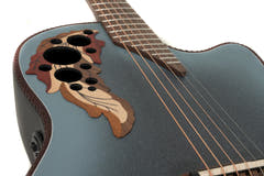 Adamas E-akustiska Gitarrer 2087GT Deep Contour Cutaway - omvänd blå burst (2087GT-8-G)
