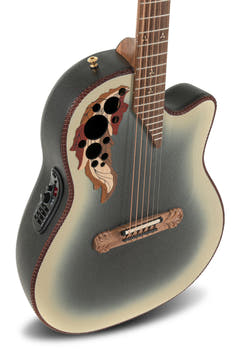 Adamas E-akustiska Gitarrer 2087GT Deep Contour Cutaway - omvänd beige burst (2087GT-7-G)