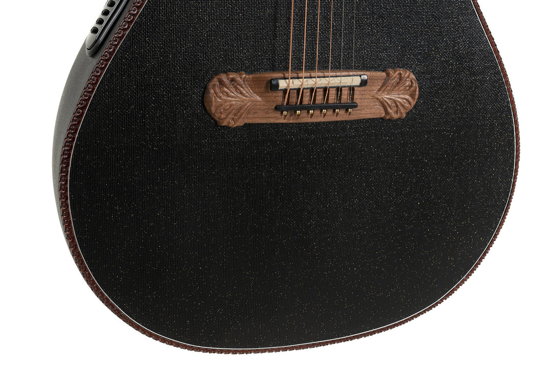 Adamas E-akustiska Gitarrer 2087GT Deep Contour Cutaway - svart (2087GT-5-G)
