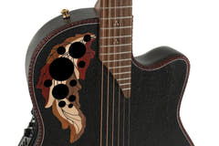 Adamas E-akustiska Gitarrer 2087GT Deep Contour Cutaway - svart (2087GT-5-G)