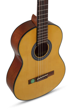 GEWA klassisk gitarr Student massivt lock - 3/4 Natur