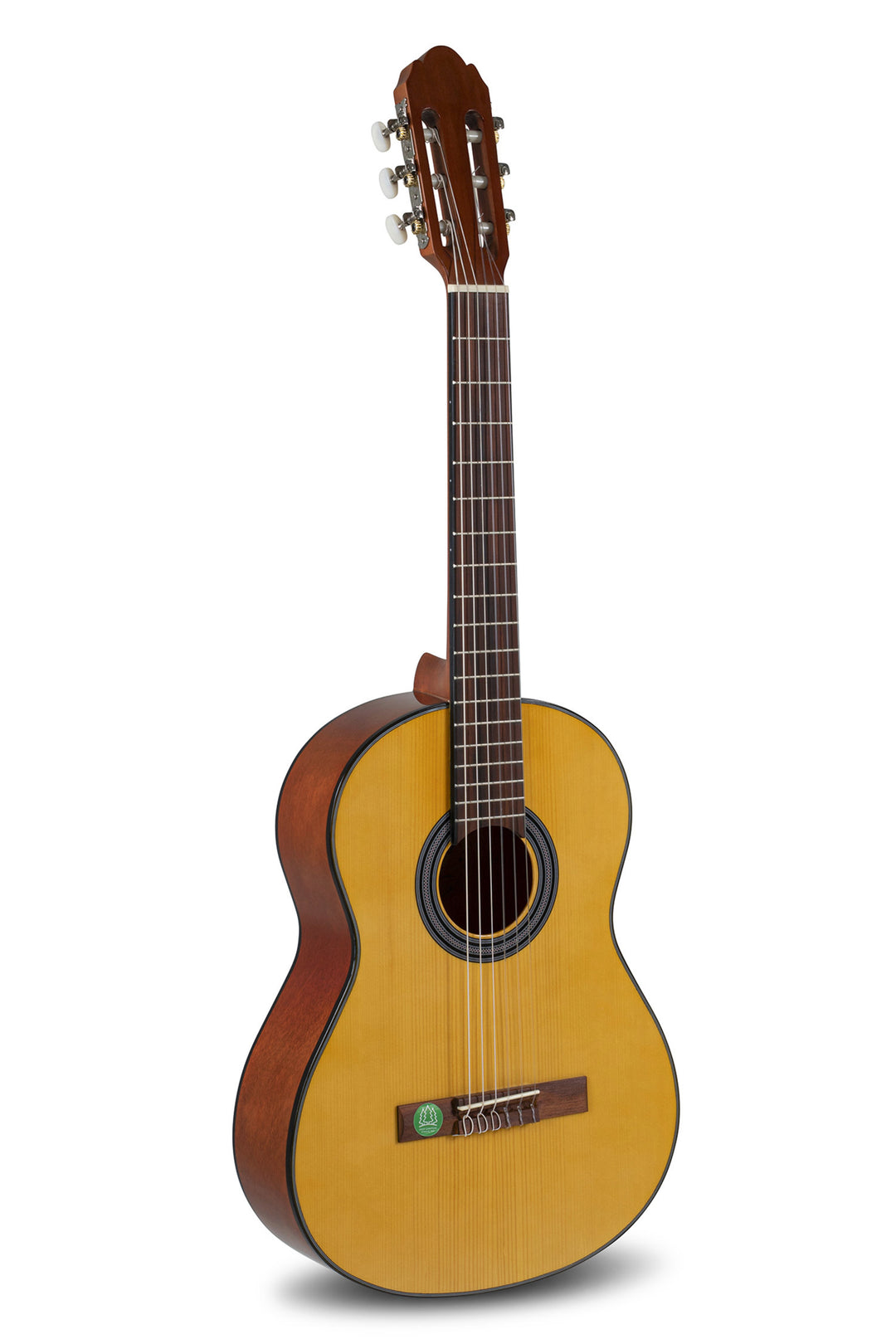 GEWA klassisk gitarr Student massivt lock - 3/4 Natur
