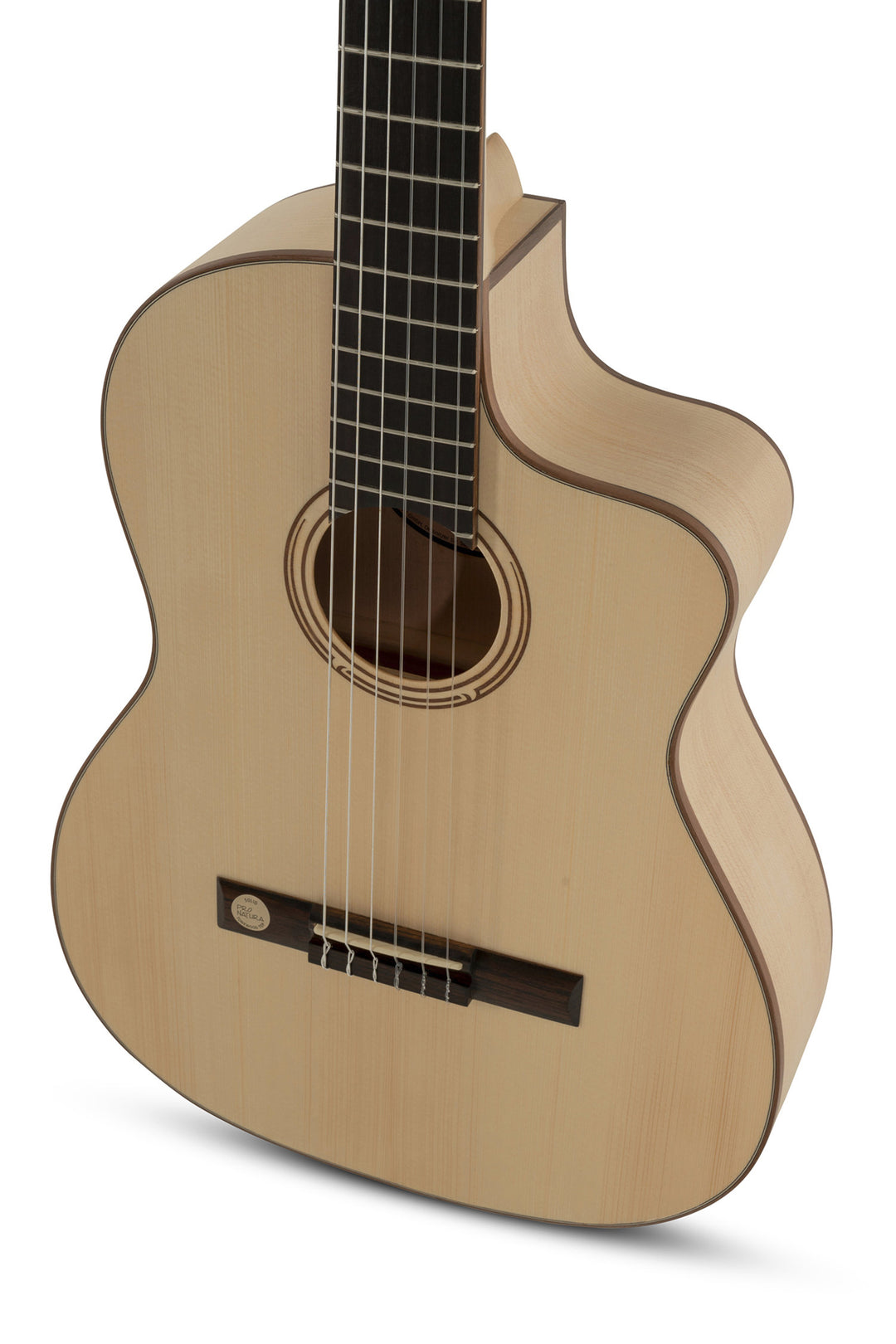 GEWA E-Acoustic klassisk gitarr Pro Natura Silver Samba - E-Acoustic (Cutaway)