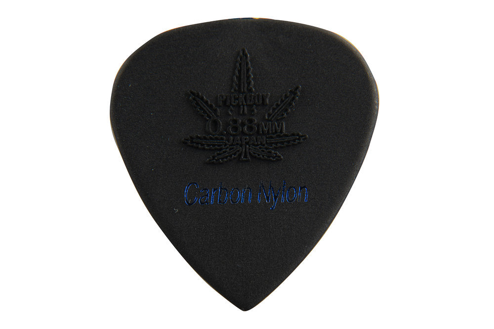 Pick Boy Carbon Nylon plektrum, Standard, 0,88 mm medium, 12 st.