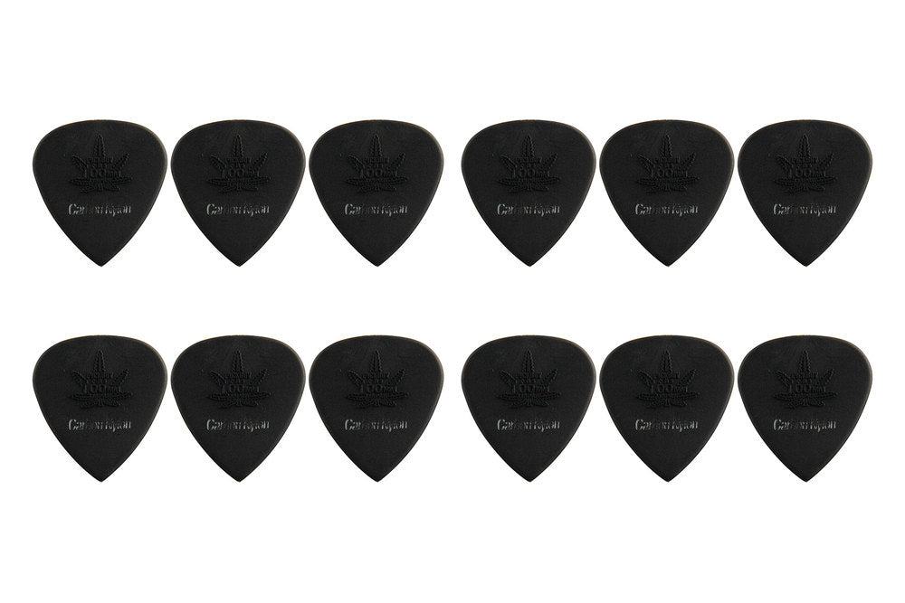 Pick Boy Carbon Nylon plektrum, Standard, 1,00 mm heavy, 12 st.