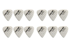 Pick Boy Ceramic Power plektrum 0,70 mm, vita med knoppar, 12 st.