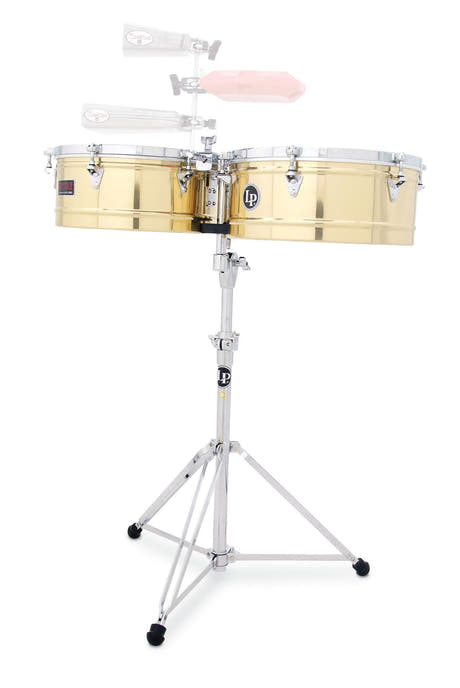 Latin Percussion Timbales Prestige massiv mässing - 14"/15" (LP1415-B)
