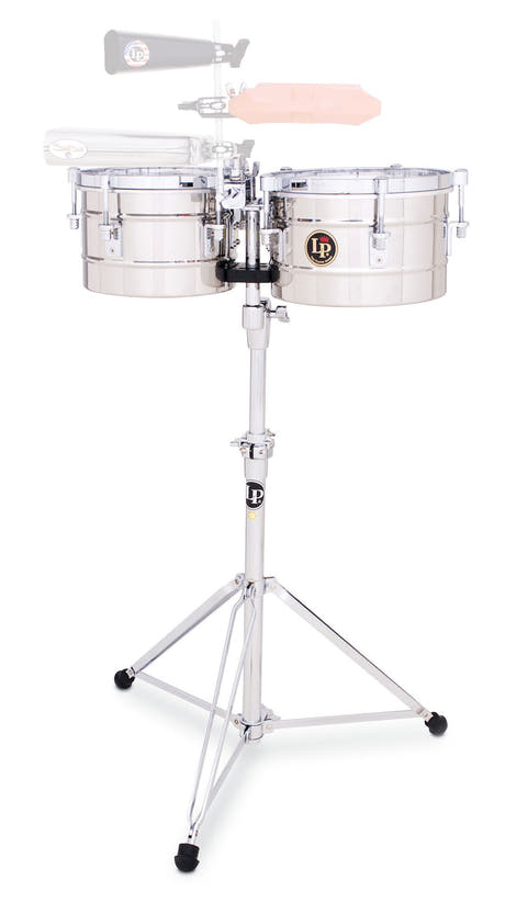 Latin Percussion timbales Tito Puente Timbalitos - stål (LP272-S)