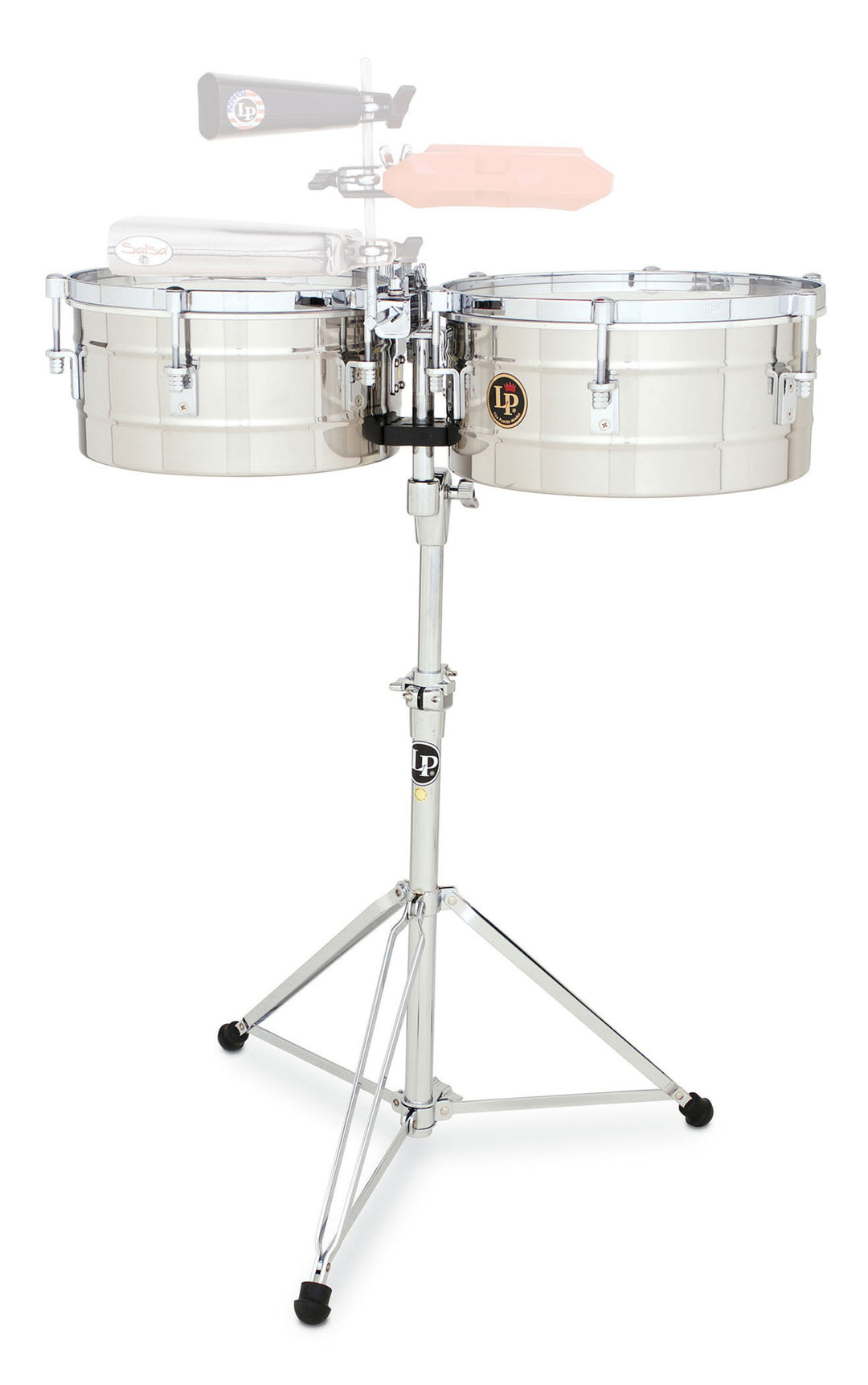 Latin Percussion Timbales Tito Puente rostfritt stål - 13"/14" (LP256-S)