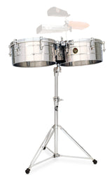 Latin Percussion Timbales Tito Puente Stainless Steel – 14"/15" (LP257-S)