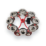 Latin Percussion tamburin City Hi-Hat Jingle Ring - dubbel rad (LP191NYD)