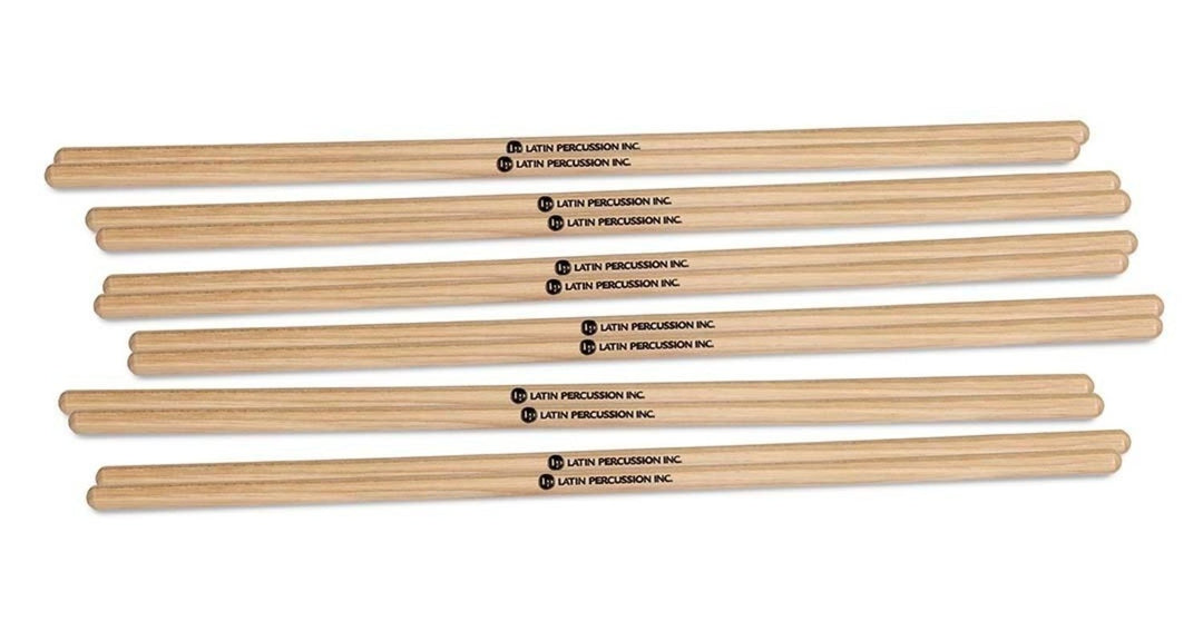 Latin Percussion timbalesstockar - 3/8" x 15" [6 par] (LP248B)