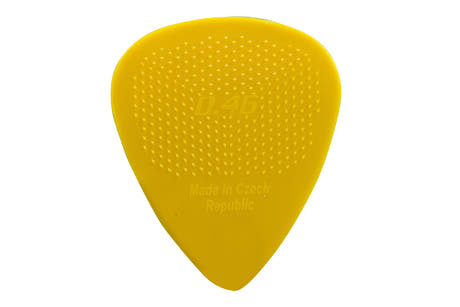 D-Grip plektrum Janicek Nylonpicks - 0.46 gul