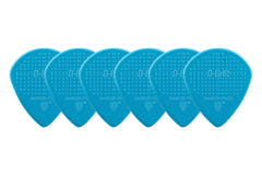 D-Grip Janicek Jazz A-plektrum, 1,00 mm, himmelsblå, 6 st.