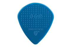 D-Grip Janicek Jazz A plektrum, 1,18 mm, havsblå, 6 st.